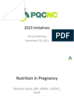 PQCNC 2023 Nutrition in Pregnancy