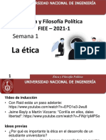 Clase 1 - EFP - La Ética. Conceptos y Tipos