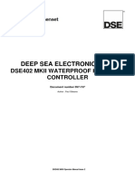 DSE402 MKII Operators Manual