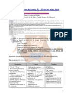 Octobre - Planeación Del Curso A1 - Francés