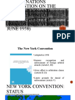 ADR United Nations Convention On The Recognition and Enforcement by Atty. Joanne Marie Coma