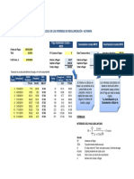 Formula Pago Adelantado Amortizacion