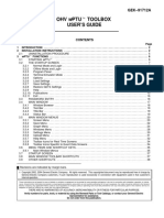 OHV Wptu Toolbox User'S Guide: GEK-91712A