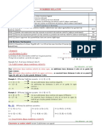 4 Nombres Relatifs Cours II 10 11 2