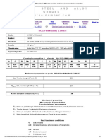 European Steel and Alloy Grades: Nicr22Fe18Mo (Dubl) (2.4665)