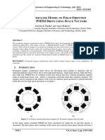 Matlab/S M F O C PMSM D S V: Imulink Odel of Ield Riented Ontrol of Rive Using Pace Ectors