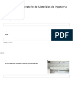 1er Parcial de Laboratorio de Materiales de Ingeniería (Vista Previa) Microsoft Forms 1