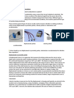 Vibration Measurement Procedures