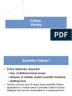 Python Numpy