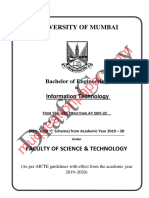 Be - Information Technology - Third Year Te Semester 5 Rev 2019 C Scheme