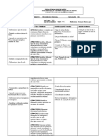 Modelo de Plano de Progressão - 7° Ano