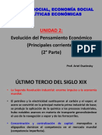 Unidad 2. Segunda Parte. Evolución Del Pensamiento Económico