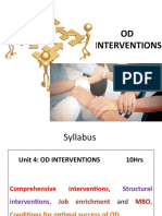 Unit IV - OD Interventions