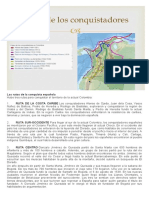 Rutas de La Conquista en Colombia. ANEXO - P .4 7° GUIA #1 2021