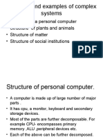 Structure and Examples of Complex Systems