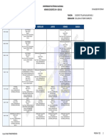 Horario Docente Grado 2019-2020