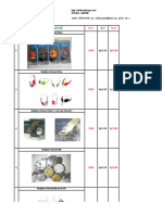 Price List Ardela April