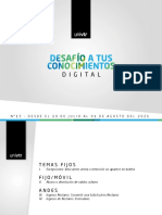 15 - Desafío de La Semana - Externos - Digital - 19 de Julio Del 2021