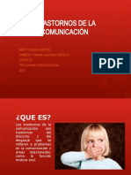 Trastornos de La Comunicación