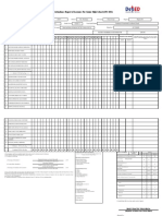 School Form 2 Daily Attendance Report of Learners For Senior High School (SF2-SHS)