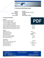 f573 Okuma Ma 600 HB Space Center Technical Details