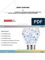 Oracle Basic Modules Overview