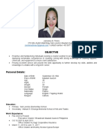 Jackielou D Cleaner CV