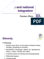 Ethnicity and National Integration