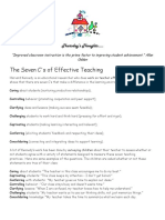 7 Cs of Effective Teaching