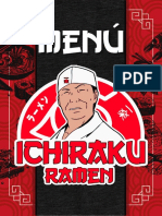 Menú Ichiraku Ramen