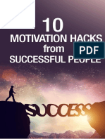 10 Motivation Hacks From Successful People