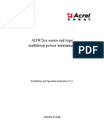 Manual of ADW210 Series