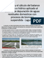 Balance de Masa e Hidrico en Sistemas de AARR Domesticas en Lagunas-A1