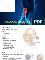 H.A. Chapter 15 Head and Neck Assessment