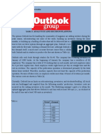 Task 3: Analytics and Decision Planning: Uttranshu V Chauhan Symbiosis Institute of Management Studies