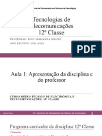 Tecnologias de Telecomunicações