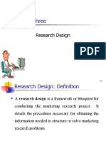 Chapter Three: Research Design