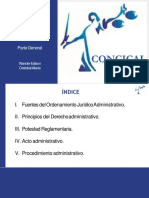 Tema 1 - Teoria General Del Derecho Administrativo - Concical