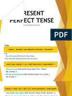 Present Perfect Tense