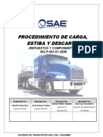 Procedimiento de Carga, Estiba y Descarga (SIG-P-001-01-2008)