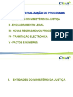 Desmaterializacao de Processos Citius