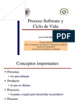 Proceso de Software y Ciclo de Vida