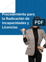 Procedimiento para Radicacion de Incapacidades y Licencias IEPS-PEC-01