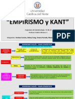 Mapa Semántico Empirismo-Kant