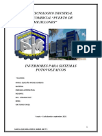 Inversores de Paneles Solares