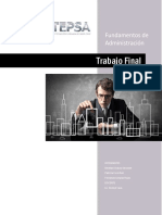 Trabajo Final Fundamentos de Administración I