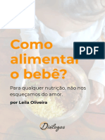 Como Alimentar o Bebê