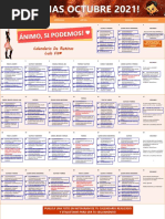 Calendario de Rutinas Lulo Fit