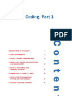 Medical Coding 1 - 1 Study Guide 1