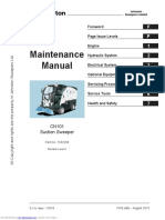 Maintenance Manual: CN101 Suction Sweeper